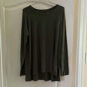 American Eagle Women’s Olive Green Soft & Sexy Sweater